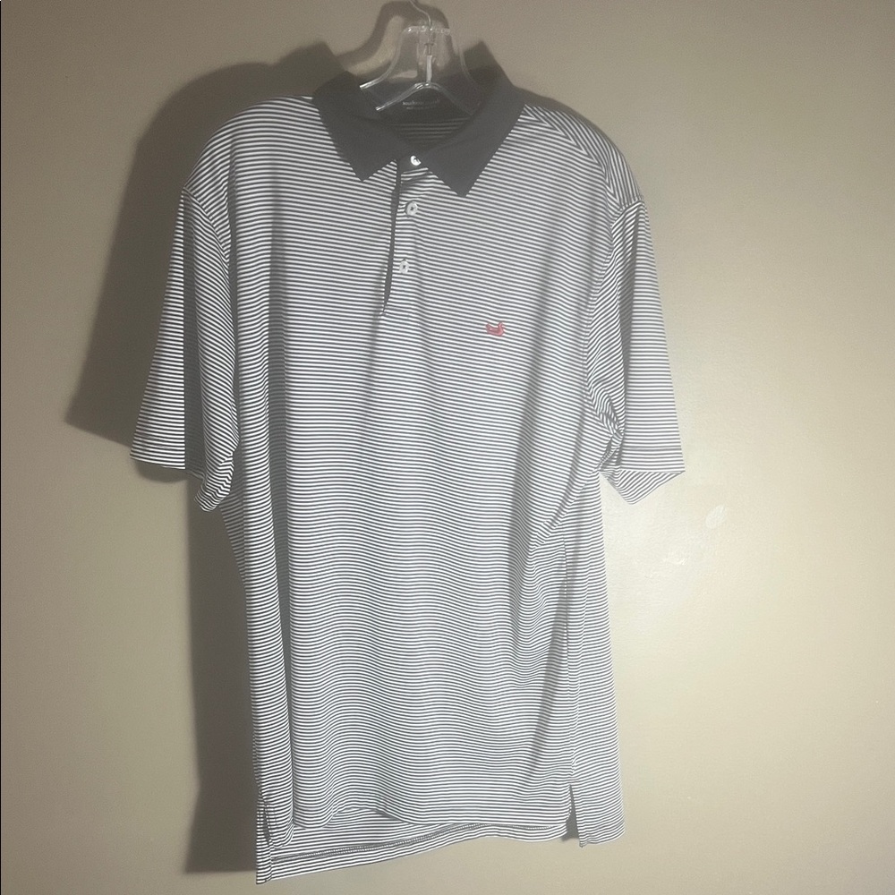 Southern Marsh Men's Polo - Classic Black and White